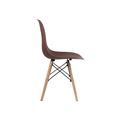 миниатюра Стул деревянный Eames PC-015 brown №4