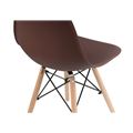 миниатюра Стул деревянный Eames PC-015 brown №9