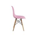 миниатюра Стул деревянный Eames PC-015 light pink №3