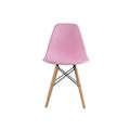 миниатюра Стул деревянный Eames PC-015 light pink №4
