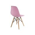 миниатюра Стул деревянный Eames PC-015 light pink №5
