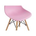 миниатюра Стул деревянный Eames PC-015 light pink №8
