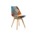 миниатюра Стул деревянный Mille fabric multicolor №1