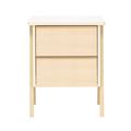миниатюра Тумбочка "Сканди" 2 ящ. (Натуральное дерево/дуб шампань) №2