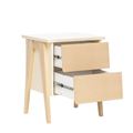 миниатюра Тумбочка "Сканди" 2 ящ. (Натуральное дерево/дуб шампань) №3
