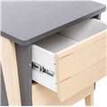миниатюра Тумбочка "Сканди" 2 ящ. (Натуральное дерево/серый ясень) №6