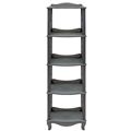 миниатюра Этажерка-стеллаж "Джульетта"-4 (серый ясень) Вис №2
