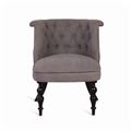 миниатюра Кресло Бархат (венге / RS15 - серый) №3