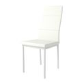миниатюра СЛАЙП F Стул Белый/Белый, экокожа №1