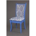 миниатюра Стул Визит-1 (цвет Лаванда/ массив/гобелен Дамаск бело-голубой 3) №1