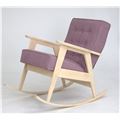 миниатюра Кресло-качалка РЕТРО (беленый дуб / 08 - розовый) №3