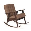 миниатюра Кресло-качалка РЕТРО (темный тон / 05 - коричневый) №1