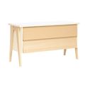 миниатюра Комод Сканди 2 ящ Натуральное дерево/дуб шампань №1