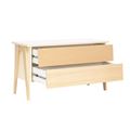 миниатюра Комод Сканди 2 ящ Натуральное дерево/дуб шампань №2