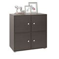 миниатюра Комод-тумба Прайм-22-2 венге №1