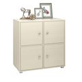миниатюра Комод-тумба Прайм-22-2 дуб молочный №1