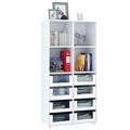 миниатюра Стеллаж Прайм-42-4 белый №1