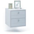 миниатюра Тумба прикроватная Прайм-11-1 подвесная / напольная белый №1