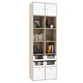 миниатюра Стеллаж Прайм-62-3 дуб сонома / белый №1