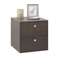 миниатюра Тумба прикроватная Прайм-11-1 подвесная / напольная венге №2