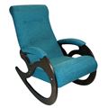 миниатюра Кресло качалка Венера/Темный орех/Синий БИНГО 10 №1