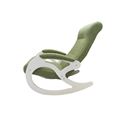 миниатюра Кресло качалка Венера/Эмаль белая/Зеленый БИНГО 7 №2