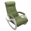 миниатюра Кресло качалка Венера/Эмаль белая/Зеленый БИНГО 7 №1