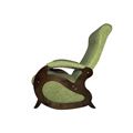 миниатюра Кресло качалка Маятник/Темный орех/Зеленый БИНГО 7 №3