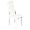 миниатюра Стул Асти/Металл Хром 1/ЭкокожаНитро вайт №1