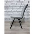 миниатюра Стул М21/Металл Черный/Ткань, велюрДаймонд 022 (серый) №3