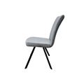 миниатюра Стул М21/Металл Черный/Ткань, велюрДаймонд 022 (серый) №4