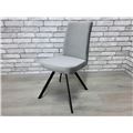 миниатюра Стул М21/Металл Черный/Ткань, велюрДаймонд 022 (серый) №8