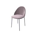 миниатюра Стул Монти СМ 22/Металл Маренго серый/Ткань, велюрVelutto 10,Пепельно-розовый №2