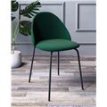 миниатюра Стул Монти СМ 22/Металл Черный муар/Ткань, велюрVelutto 33Изумруд №3