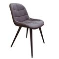 миниатюра Стул Прованс 2/Металл Черный муар/ЭкокожаАврора браун №1