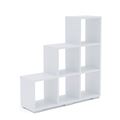 миниатюра Стеллаж Стильный С-1/108*30*109/Белый/Белый №1