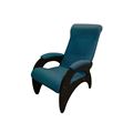 миниатюра Кресло Мария/Темный орех/Синий БИНГО 10 №3
