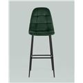миниатюра Стул барный Тейлор велюр зелёный №8