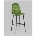 миниатюра Стул барный Тейлор велюр травяной №2
