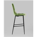 миниатюра Стул барный Тейлор велюр травяной №3