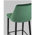 миниатюра Стул полубарный Диего велюр зеленый №6