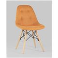 миниатюра Стул DSW SOFT рогожка оранжевый №1