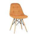 миниатюра Стул DSW SOFT рогожка оранжевый №12