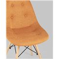 миниатюра Стул DSW SOFT рогожка оранжевый №17