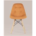 миниатюра Стул DSW SOFT рогожка оранжевый №18