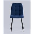 миниатюра Стул Oliver велюр тёмно-синий №2