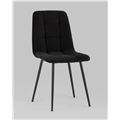 миниатюра Стул Oliver велюр черный №1