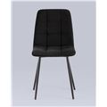 миниатюра Стул Oliver велюр черный №3