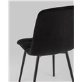 миниатюра Стул Oliver велюр черный №7