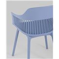 миниатюра Стул Crocus с подушкой голубой №3